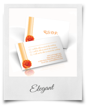 Elegant - RSVP Card